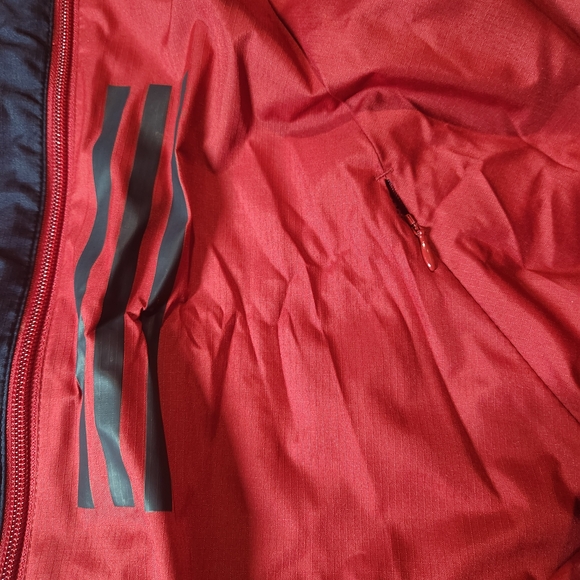 adidas Red and Black Men's Jacket XXL EUC - Picture 4 of 7